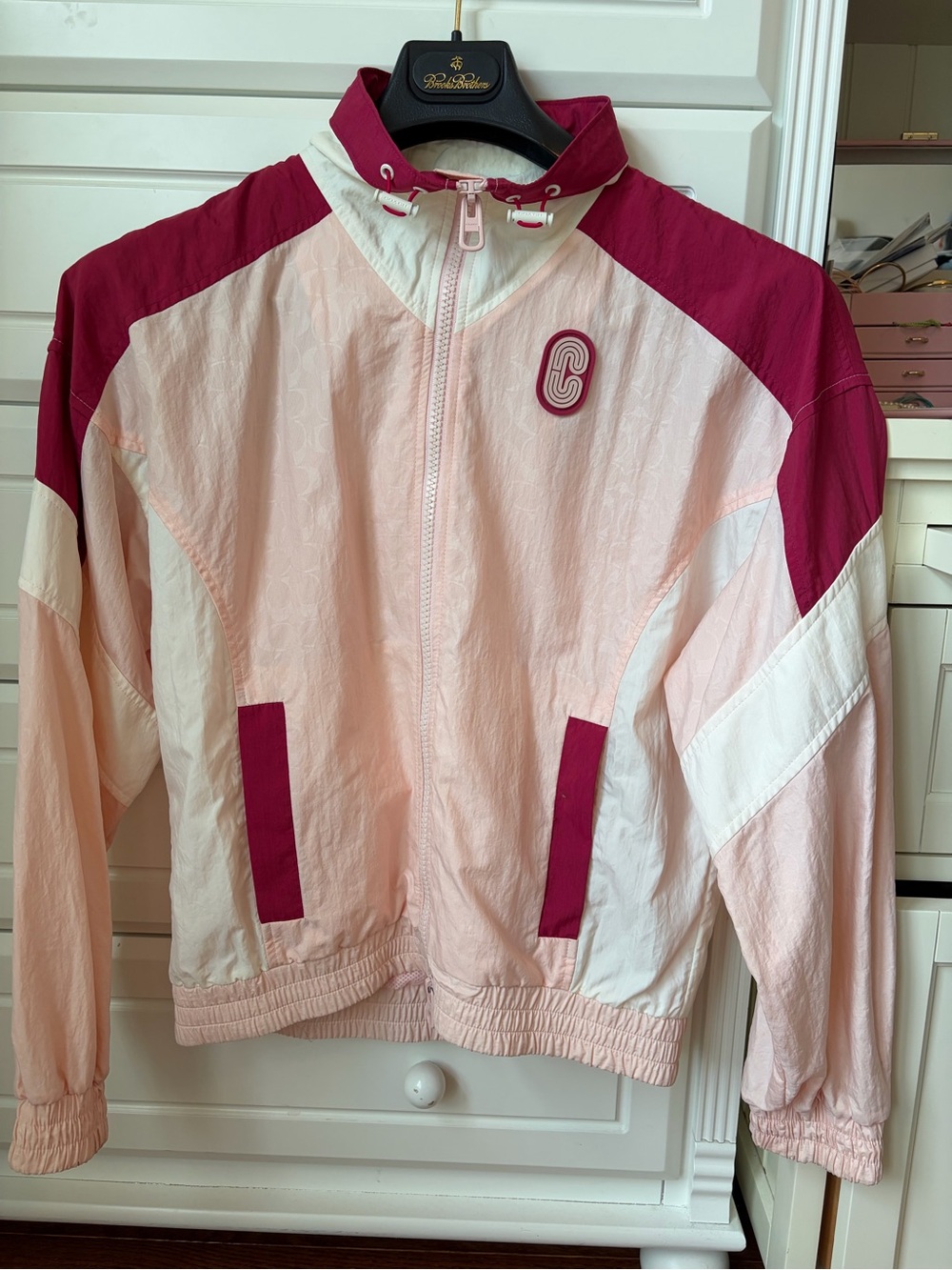 Coach Colorblock Signature Track Jacket